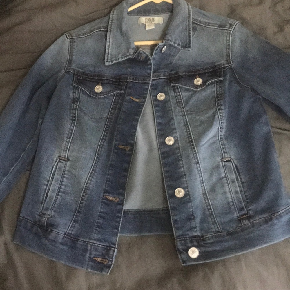 Jean denim jacket worn once
